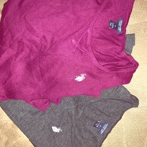 Sweater Bundle - Grey & Burgundy